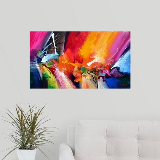 "Unbounded Ecstasy" Poster Print - Multi