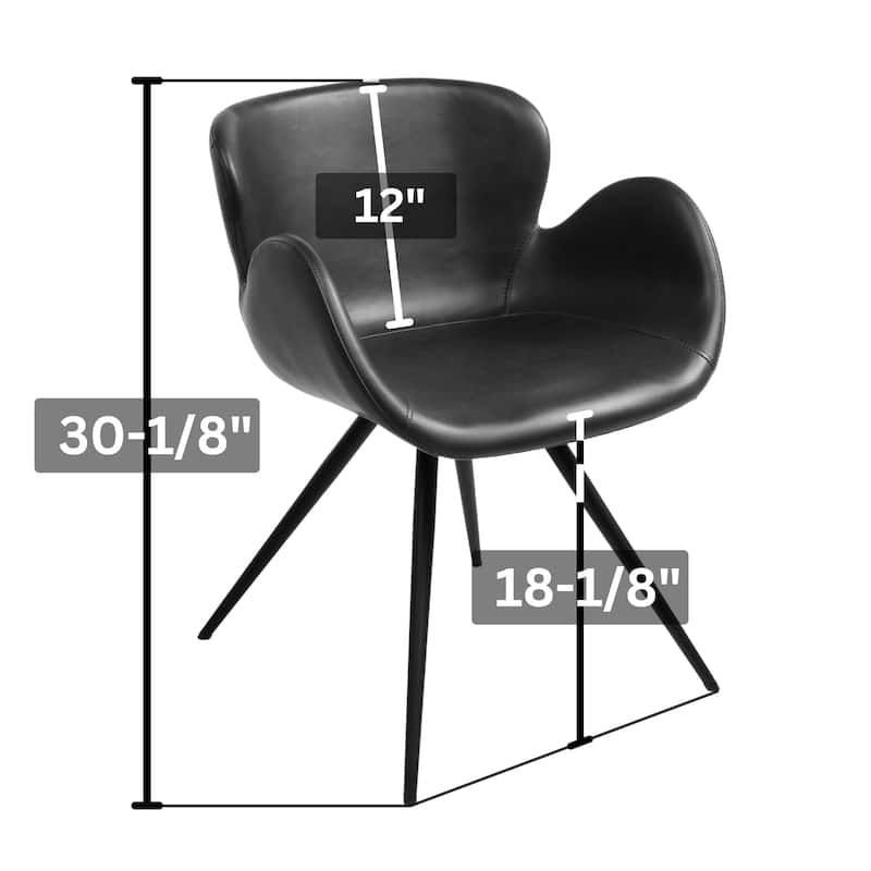 Furnish Theory Terra Serenity Dining Armchair Arm Chair w/ Various Artificial Leather (Polyurethane) Upholstery Covers