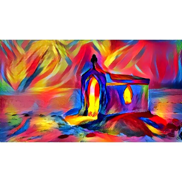 Shop Building Light Christian Art Print Wall Artwork Decor