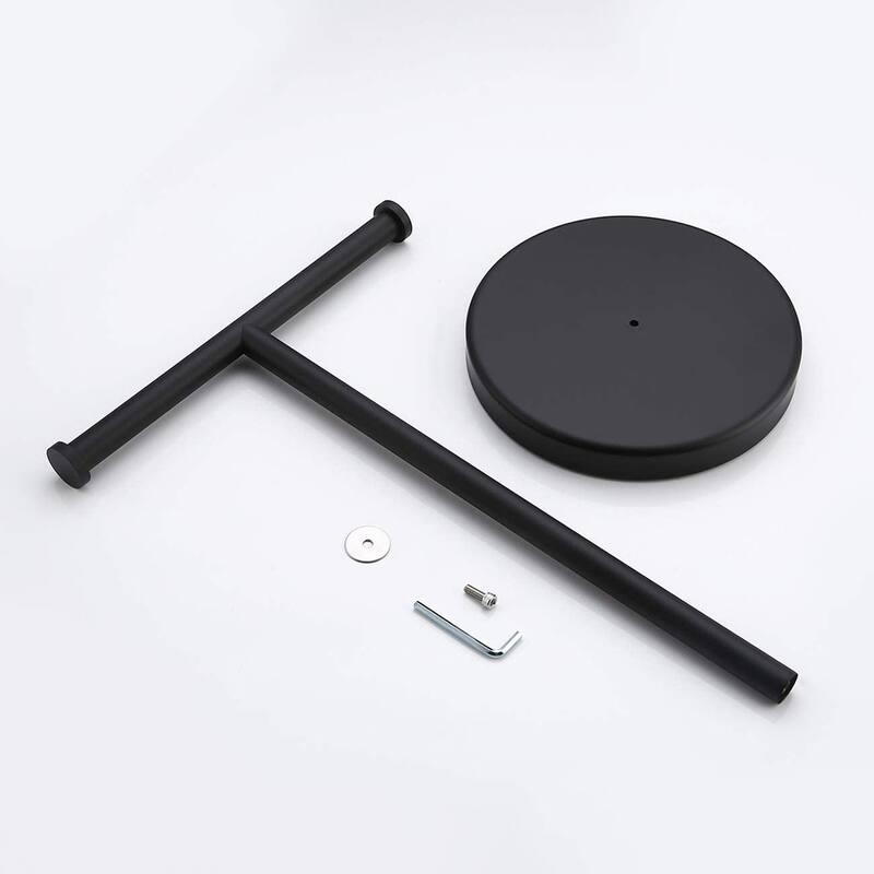 Countertop T-Shape Towel Rack Holer with Heavy Weight Base
