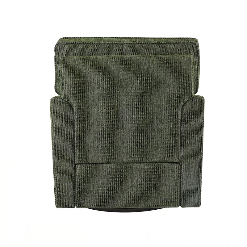 360° Swivel Chair Accent Barrel Armchair Swivel Sofa Chair with Side Pockets for Living Room, Bedroom, Office and Hotel