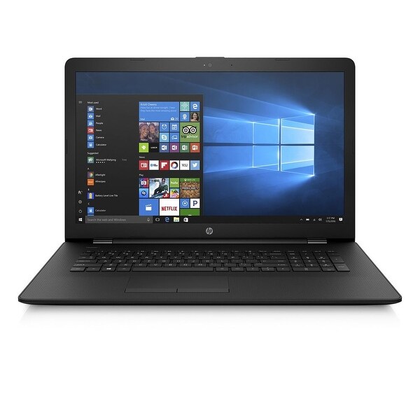 Refurbished - HP 17-BS010NR 17.3" Laptop Intel Pentium N3710 1.6GHz 4GB memory 1TB storage W10