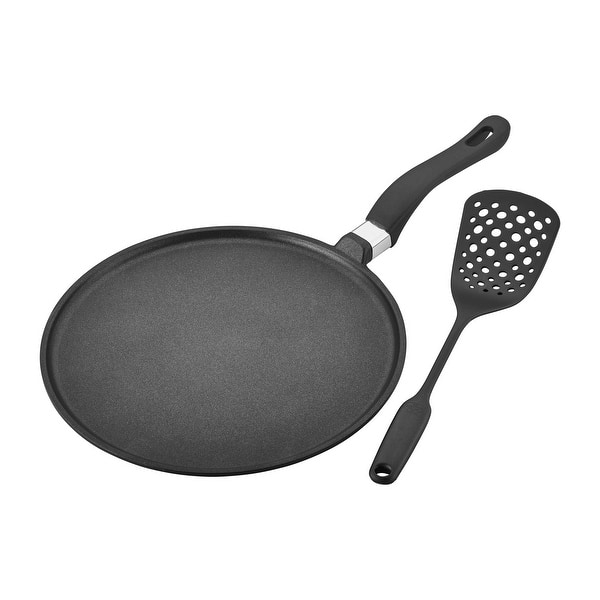 Shop Ballarini Cookin Italy Griddle Set Black Overstock 20553749