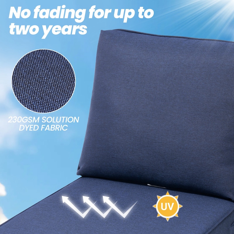 Crestlive Products Outdoor Deep Seat Cushion Chair Set