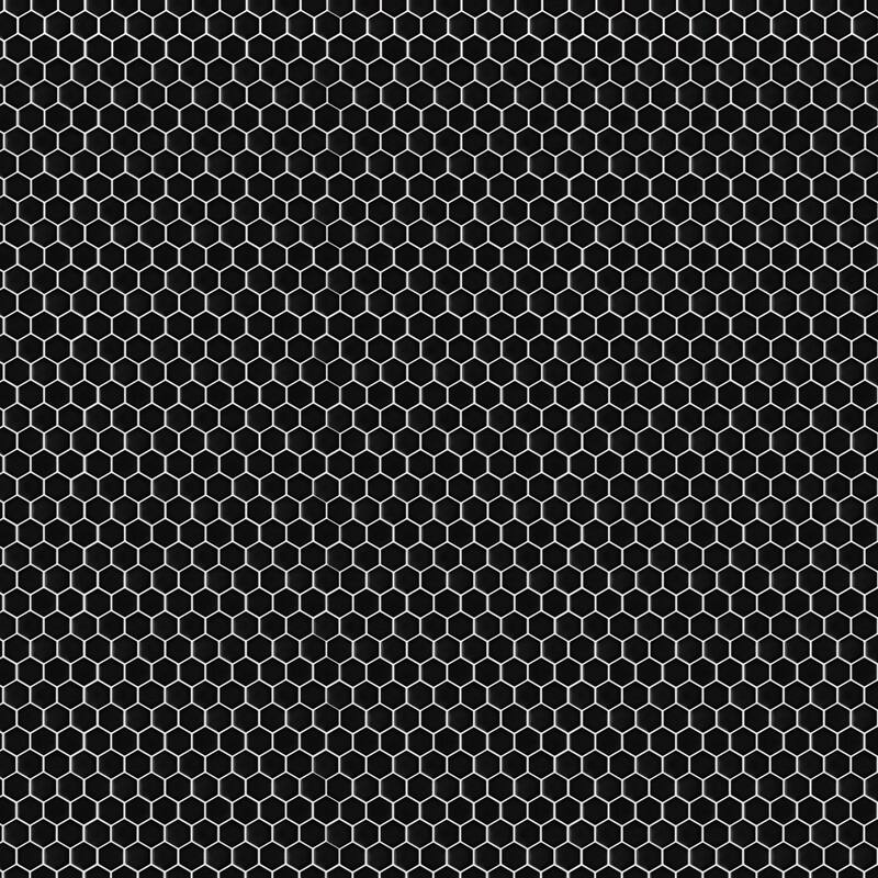 Merola Tile Colmena Hex Matte Carbon 11-1/2" x 11-5/8" Porcelain Floor and Wall Tile