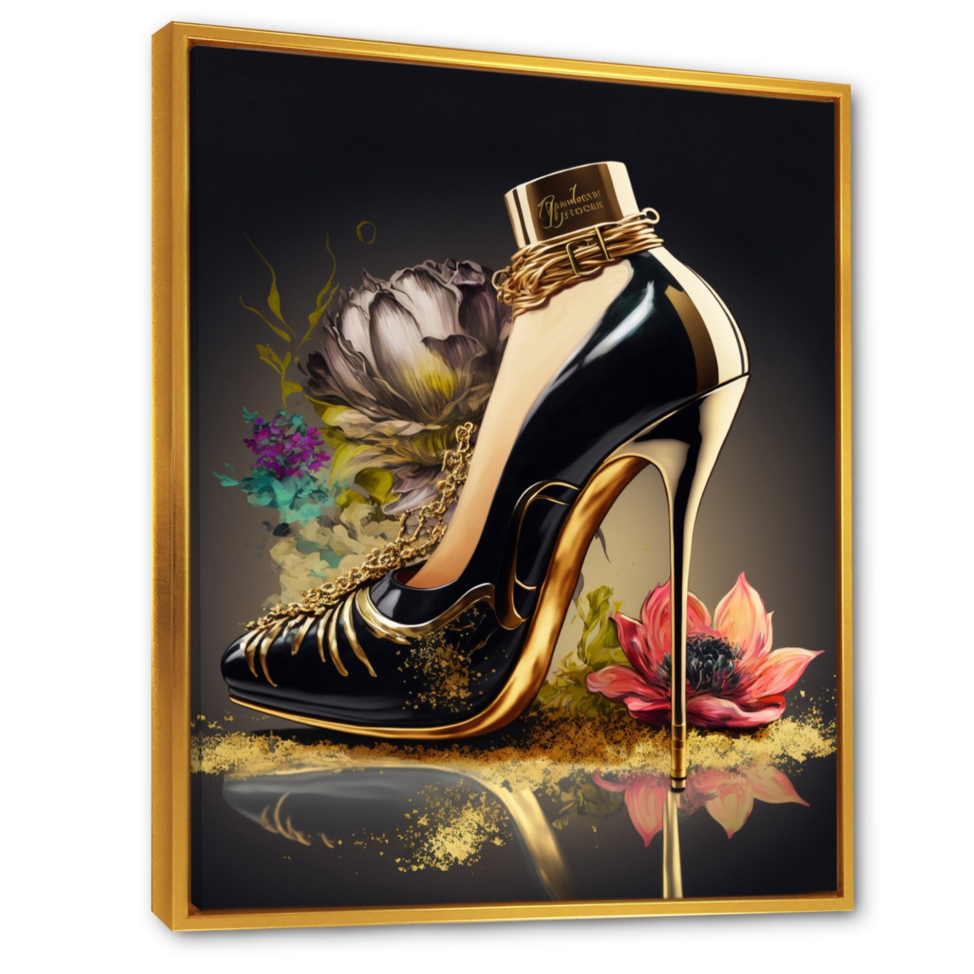 Printed High Heels Floral Shoes | Floral Print Pumps Shoes Women - Women High  Heel - Aliexpress