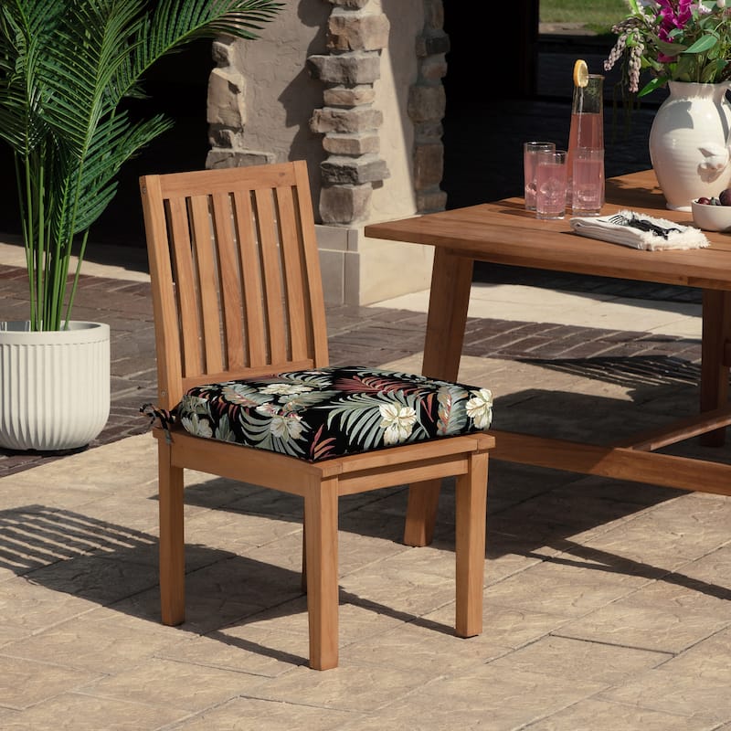ARDEN Foam Outdoor Round Back Seat Cushion, 20 x 19