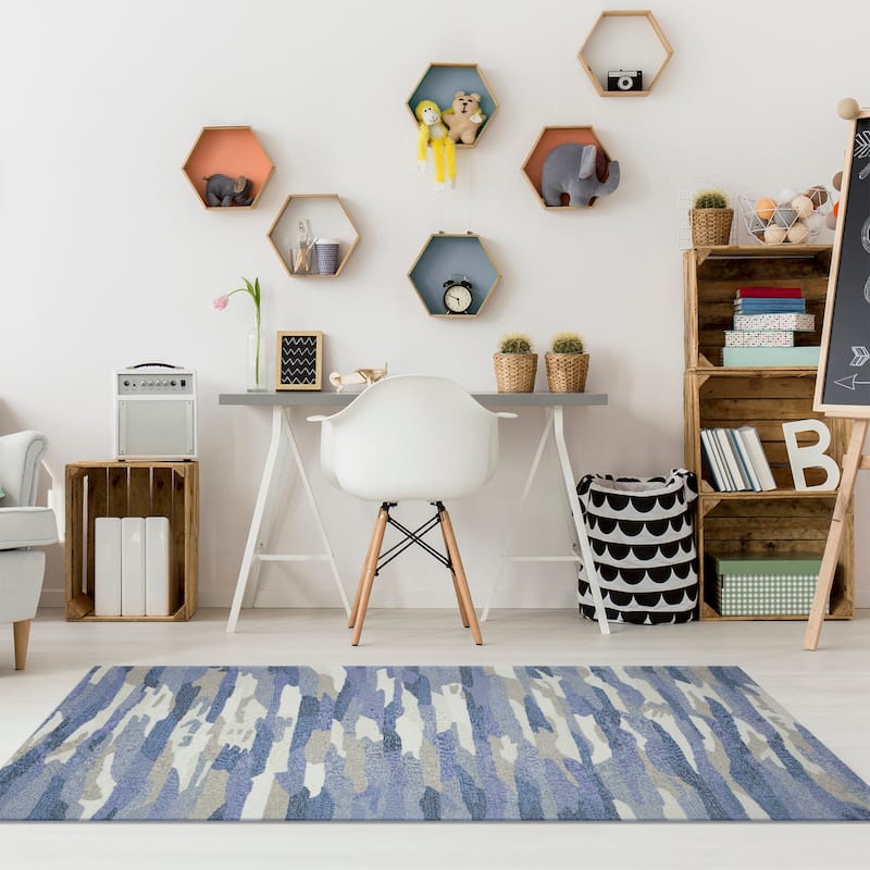 Liora Manne Capri Cloud Indoor/Outdoor Rug Aruba