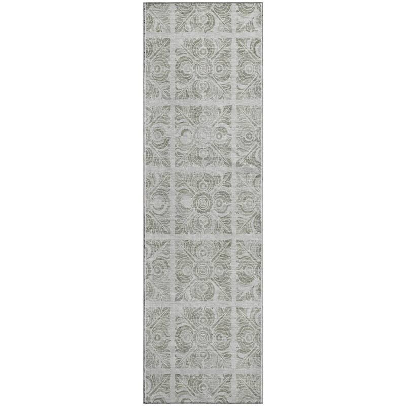 Premium Washable Super Soft Traditional Mosaic Mayfield Rug