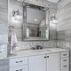 preview thumbnail 173 of 182, 2/3/4-Light Modern Bathroom Crystal Vanity Light Wall Sconces