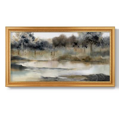Serene River Premium Framed Canvas- Ready to Hang