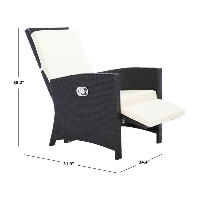 SAFAVIEH Outdoor Living Herdla Recliner Chair - 24"W x 32"D x 38"H