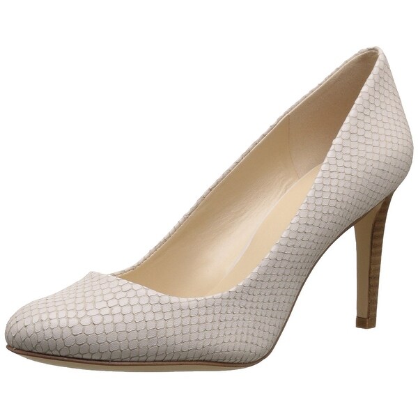 Nine West Womens Handjive Leather Closed Toe Classic Pumps