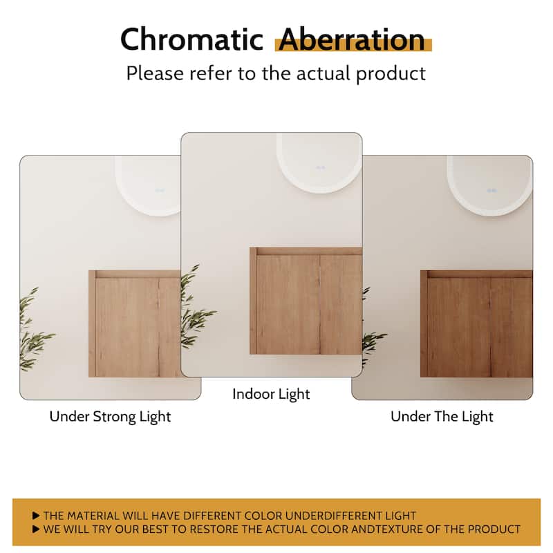 24/30/36/48/60 Inch Floating Bathroom Vanity Cabinet with Soft Close Door (Without Sink)