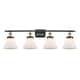Option Black Antique Brass / Matte White
