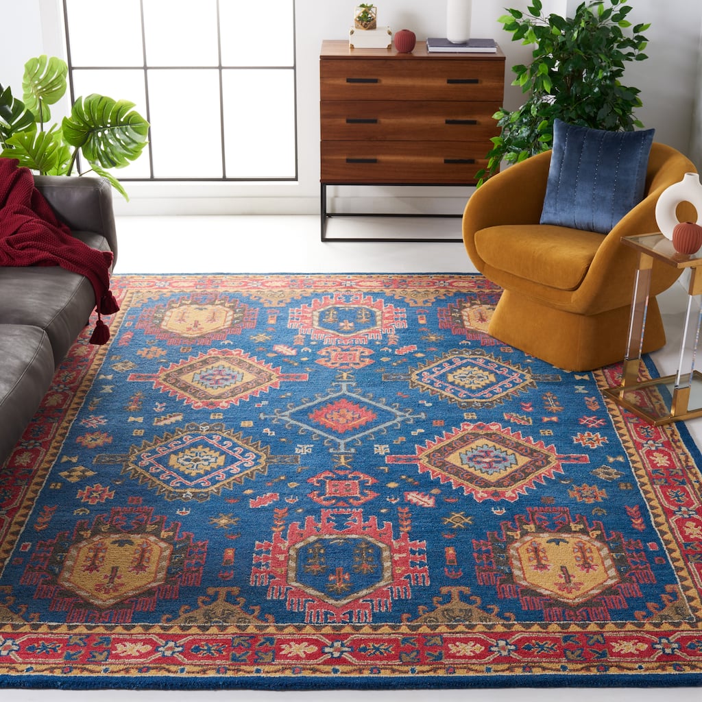 SAFAVIEH Handmade Heritage Charleston Traditional Oriental Wool Rug