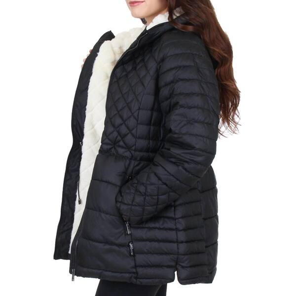 Shop Steve Madden Women S Faux Fur Lined Quilted Winter Glacier