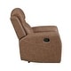 preview thumbnail 18 of 25, Elara 38" Microfiber Manual Reclining Chair with Tab Pull Motion