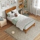 preview thumbnail 56 of 66, Nantucket Twin XL Foundation Bed in Light Toffee