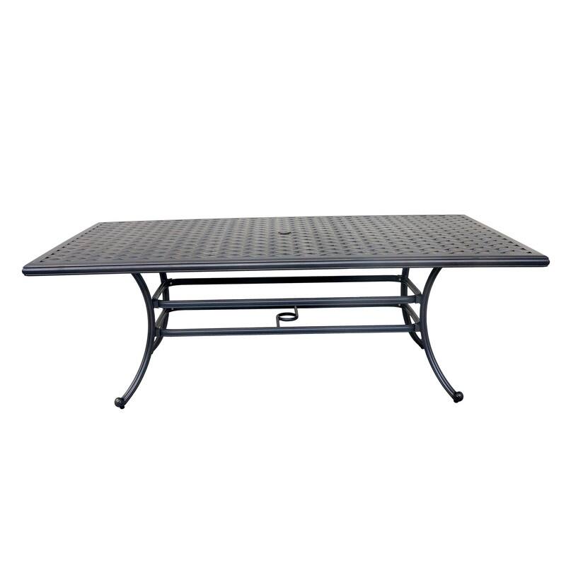 Ventura 46x86 Inch Cast Aluminum Rectangle Table