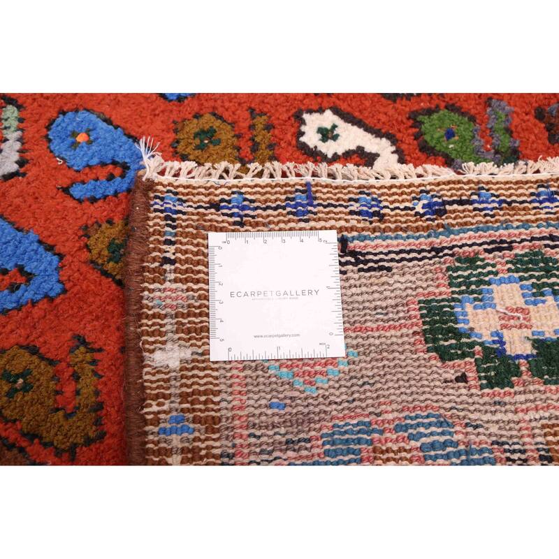 ECARPETGALLERY Hand-knotted Andelz Dark Copper Wool Rug - 4'11 x 9'7