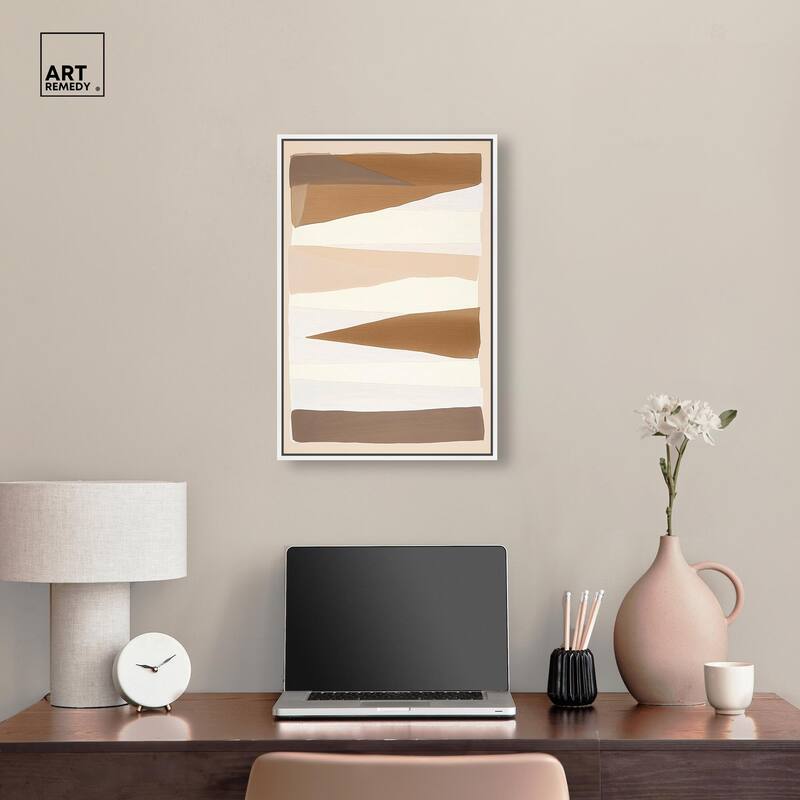 Linear Landscape II Canvas by Art Remedy