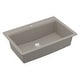 preview thumbnail 6 of 52, Karran Top Mount 33 in. Large Single Bowl Quartz Workstation Kitchen Sink