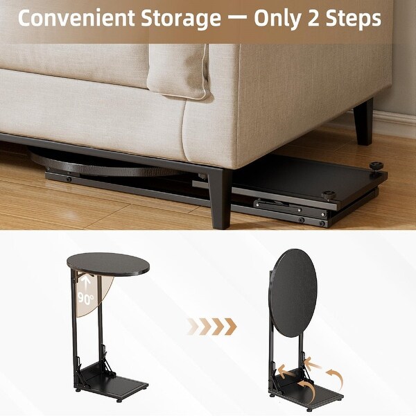 Folding Side Table End Couch Tables - 15.74
