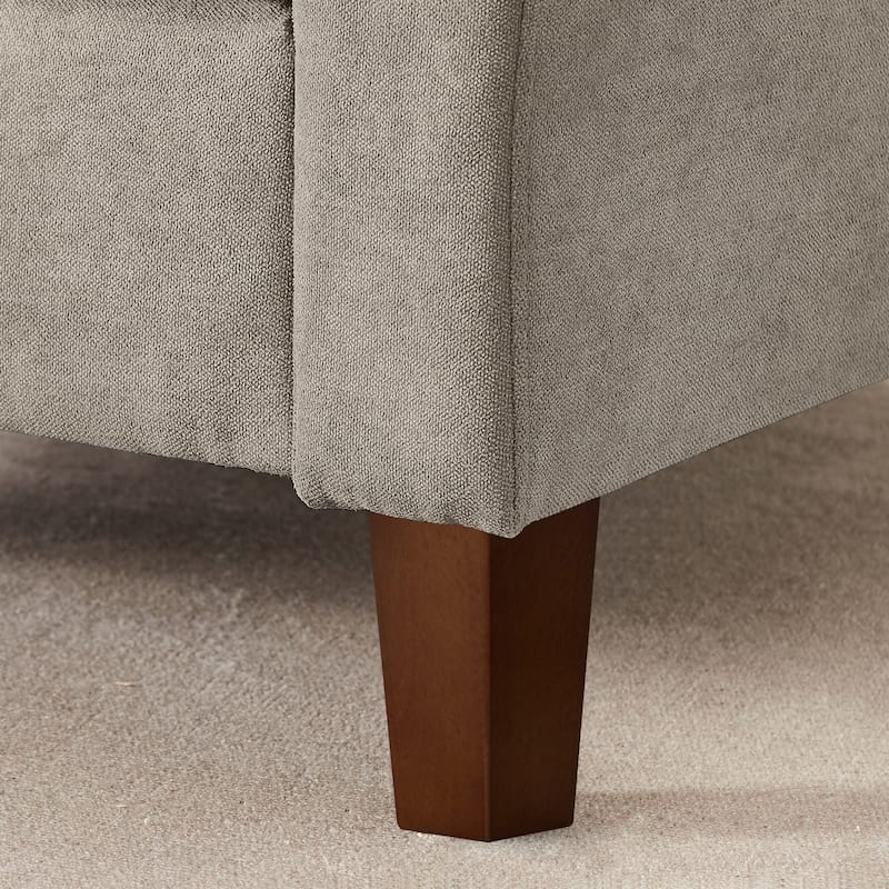 Modern Accent Chair Comfy Upholstered Armchair for Living Room