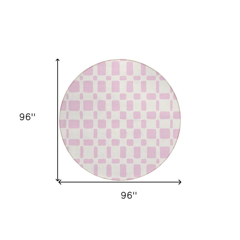 HomeRoots Geometric Transitional Rectangle Outdoor Rug