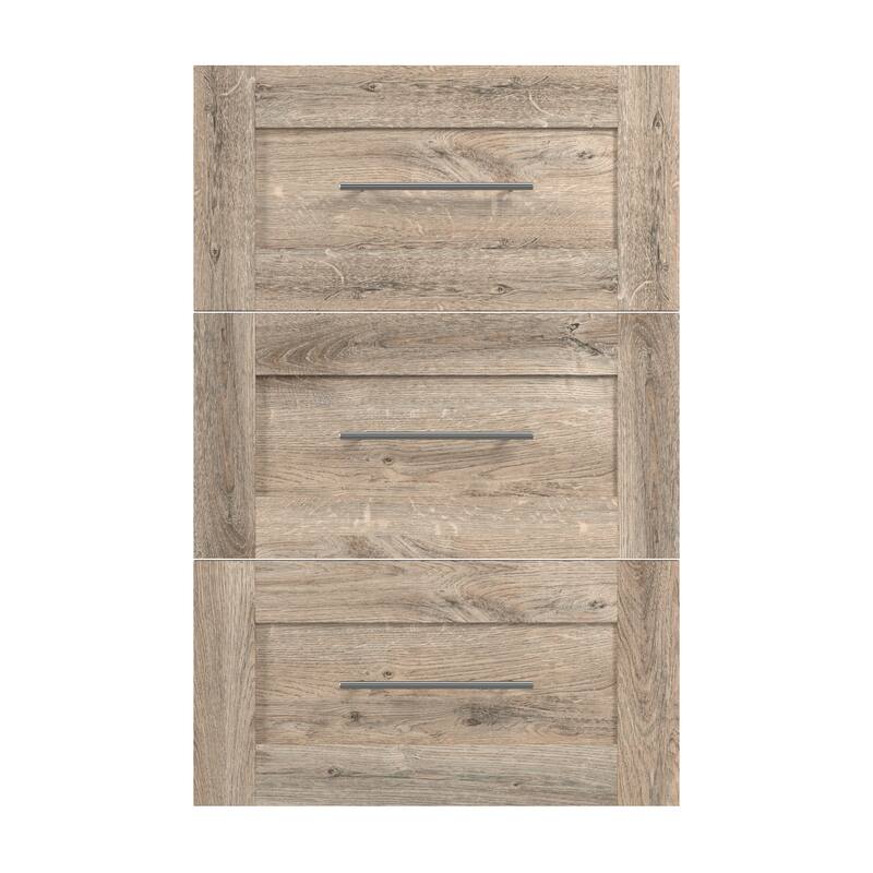 Pur 3 Drawer Set for Pur 25W Closet Organizer by Bestar - 3 Drawer Set