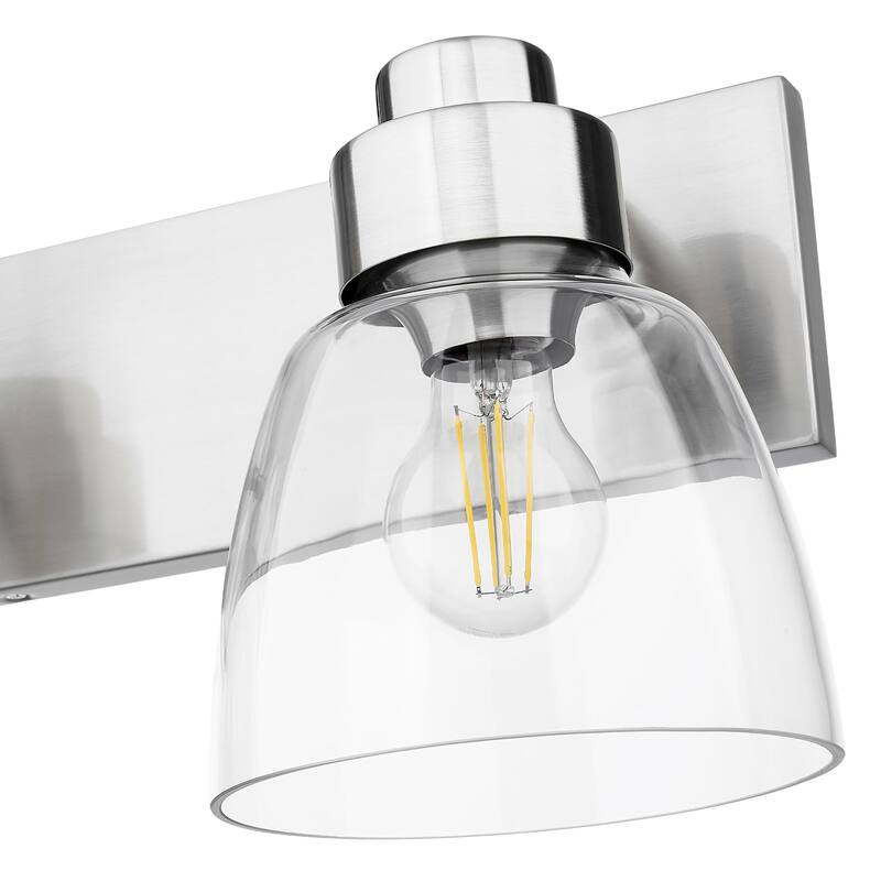 Golden Lighting 9314-BA2 CLR Remy 2 Light 17" Wide Vanity Light