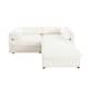 Option White+2 Seat+1 Ottoman