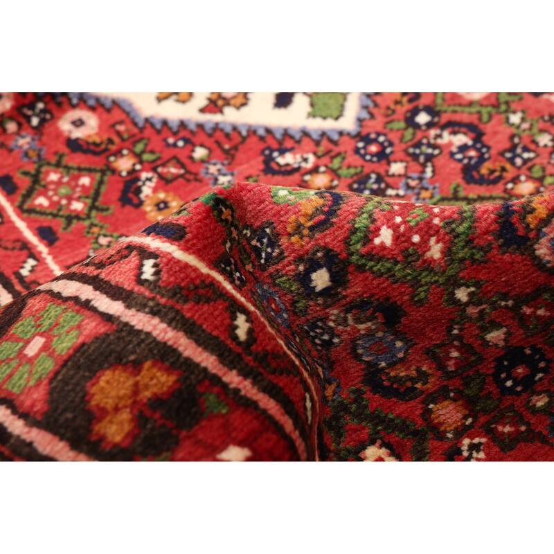 ECARPETGALLERY Hand-knotted Andelz Red Wool Rug - 2'9 x 9'4