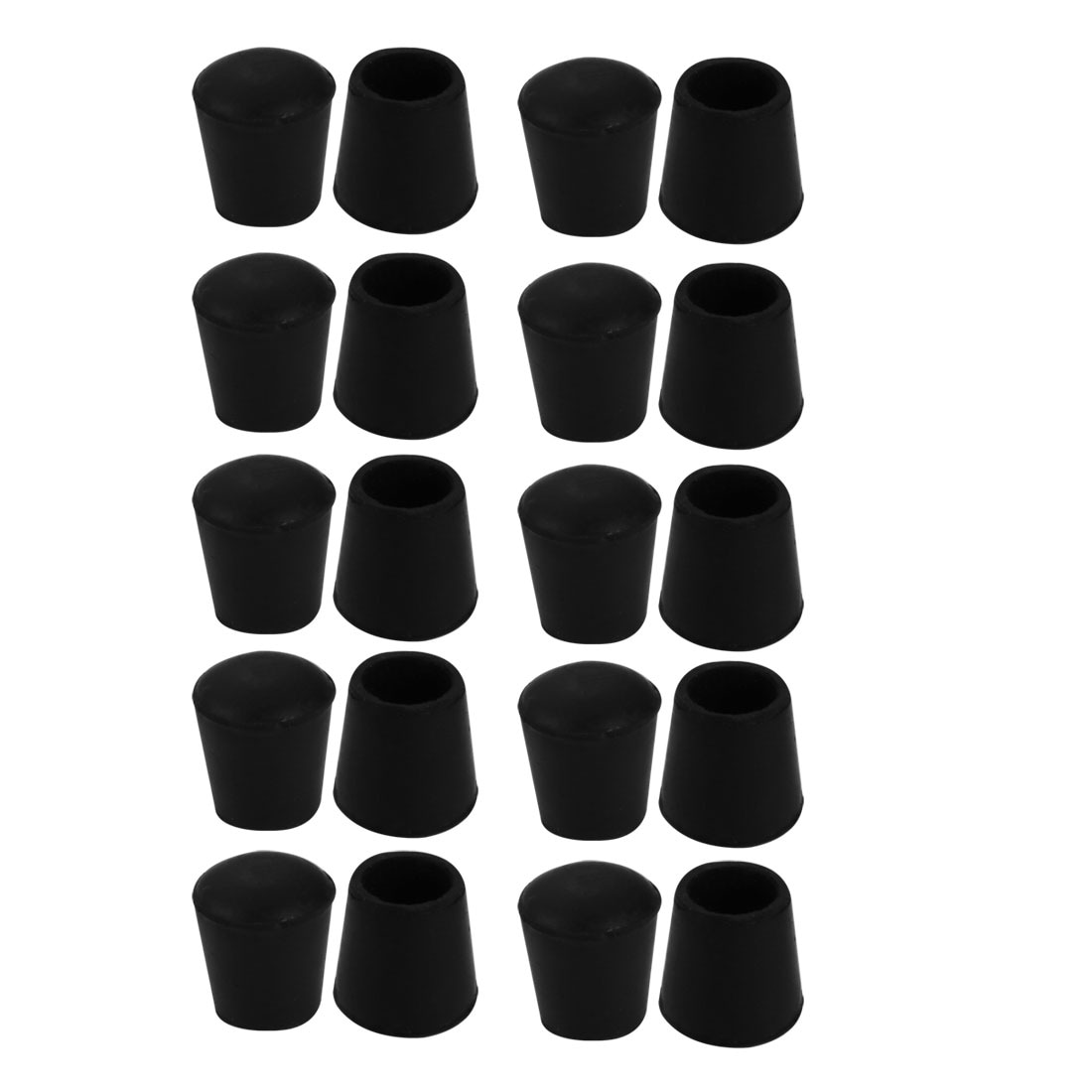20x Chair Leg Caps Floor Protector Furniture Feet Cover 16mm Inner