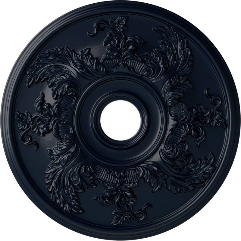 23 5/8"OD x 4 5/8"ID x 1 7/8"P Acanthus Twist Ceiling Medallion