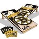 preview thumbnail 1 of 5, Boston Bruins NHL 2x4 Cornhole Board Set Include Carrying Case