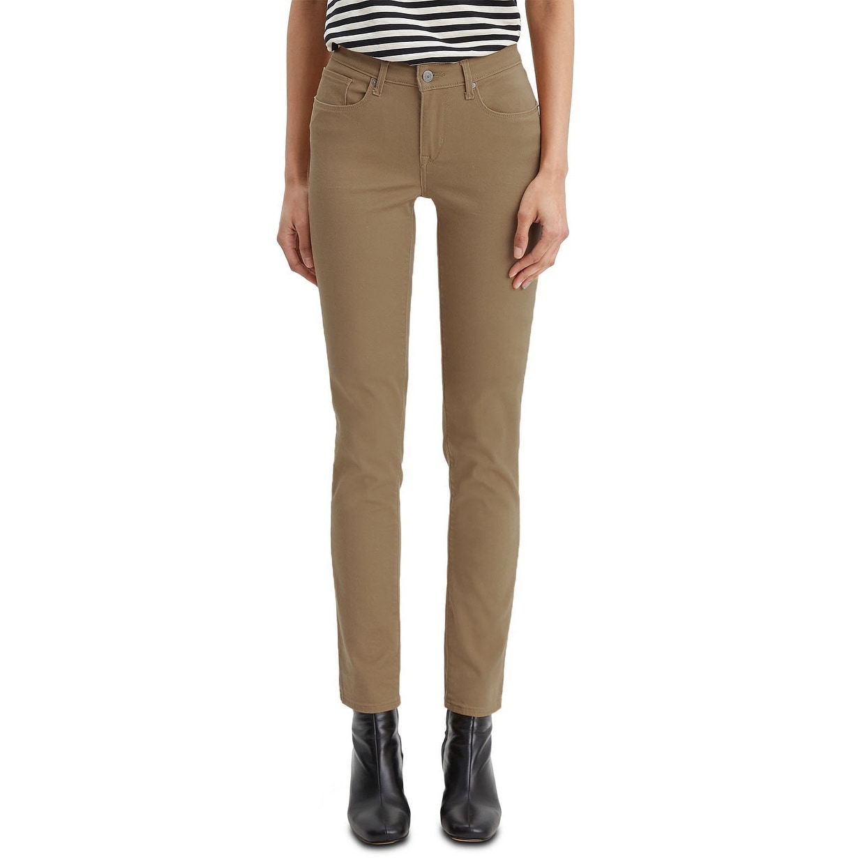 Levi's Women's Classic Skinny Jeans Brown Size 12 Medium - 12 Medium