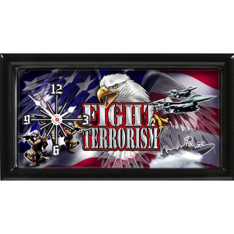 Fight Terrorism Clock