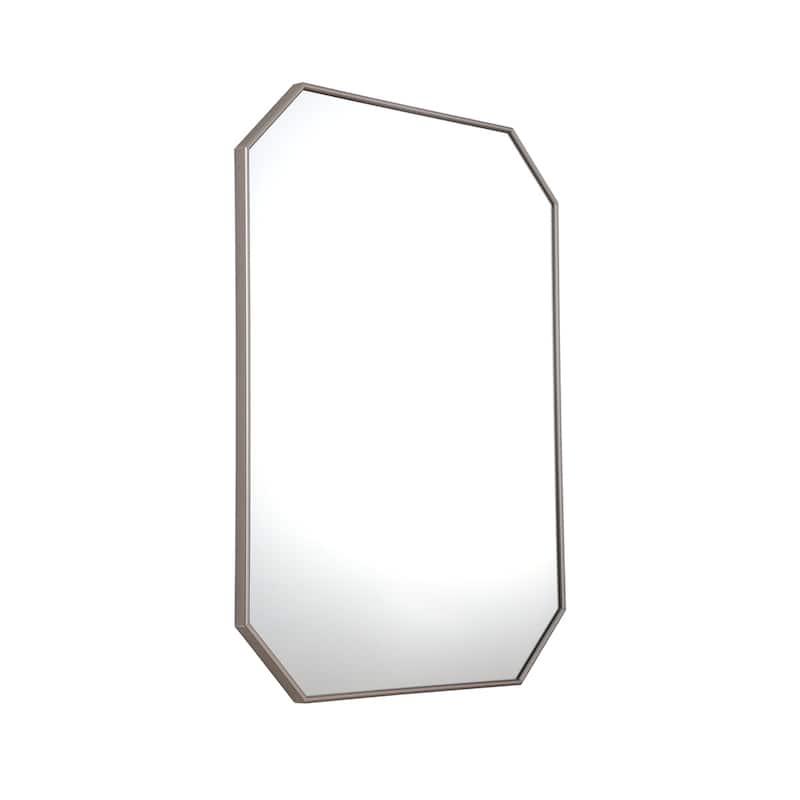MacLuu Octagon Aluminum Wall Mirror