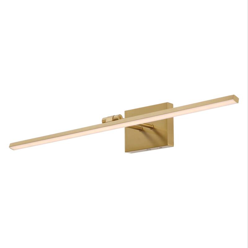 28" Swivel Integrated Dimmable LED Rechargeable Picture Light, Sensor, by JONATHAN Y - N/A