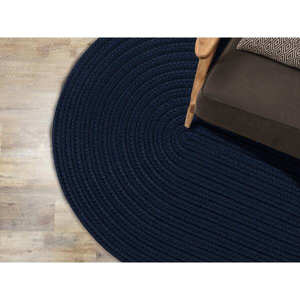 Colonial Mills Sterling Braided Reversible Rug USA Made Denim 6' x 9' 6' x 9' Grey Rectangle Colonial Mills Sterling Braided Reversible Rug USA Made Denim 6' x 9' 6' x 9' Grey Rectangle