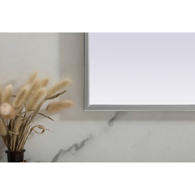 Elegant Lighting MR1B3630 Blaire 36" W x 30" H Modern Arched Bathroom