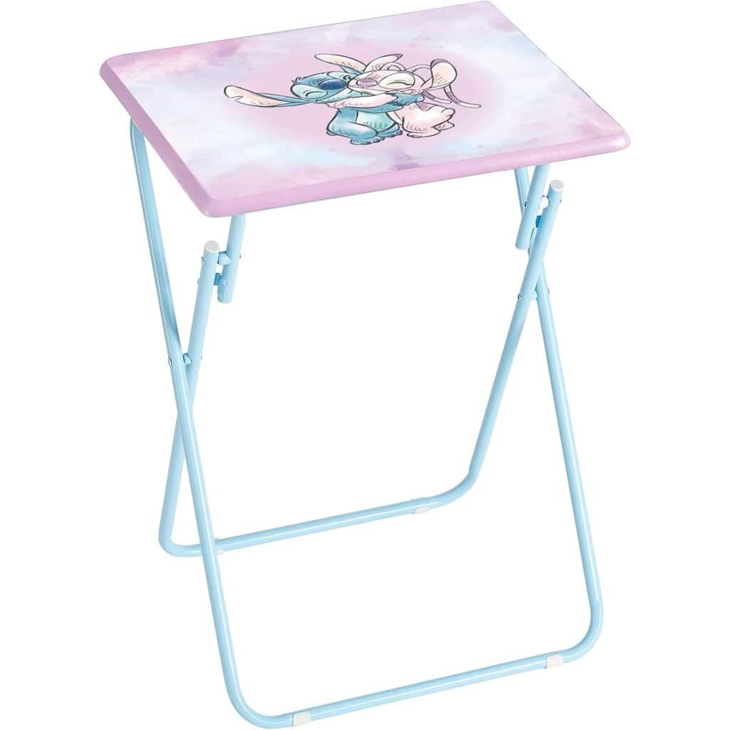 Disney Stitch Folding Tray Table,Portable Snack Laptop Table
