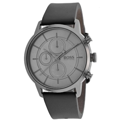 Hugo Boss Men's Grey dial Watch - One Size