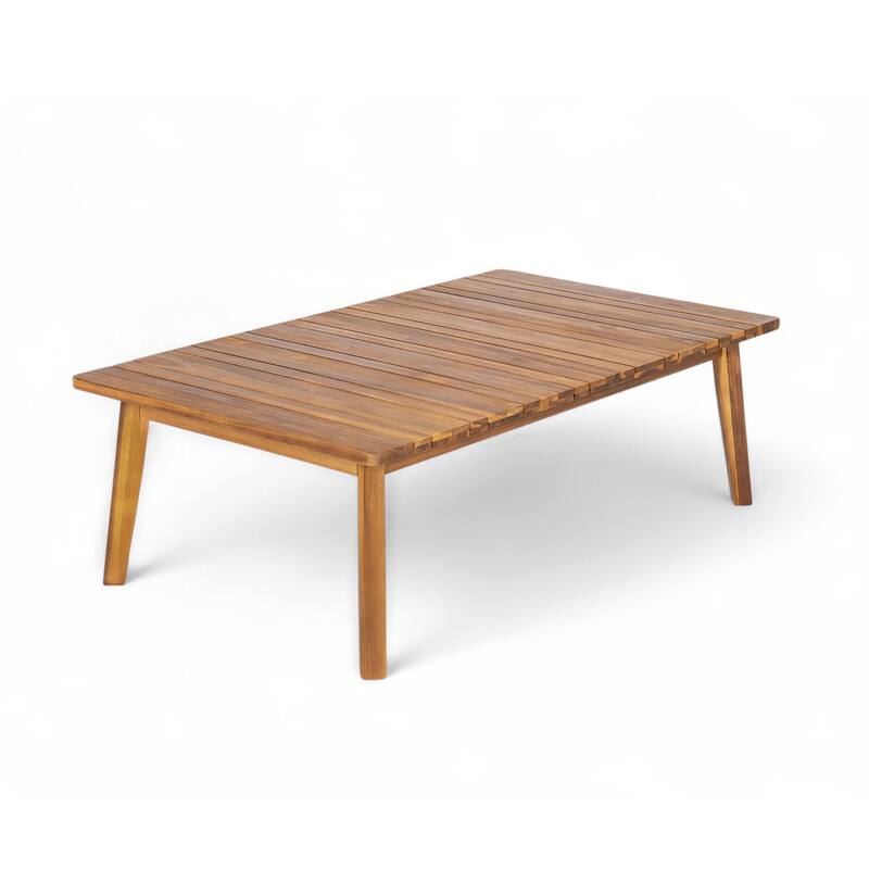 Christopher Knight Home-Rawson Acacia Wood Outdoor Chat Set