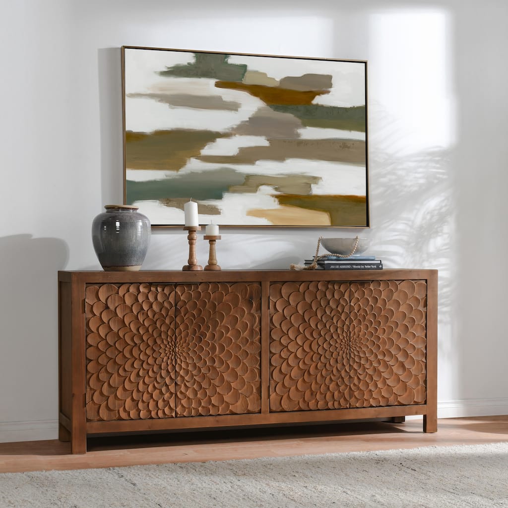 Classic Home Astrid 4-Door Sideboard
