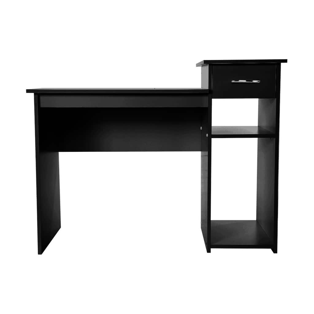 Home desktop computer desk with drawer