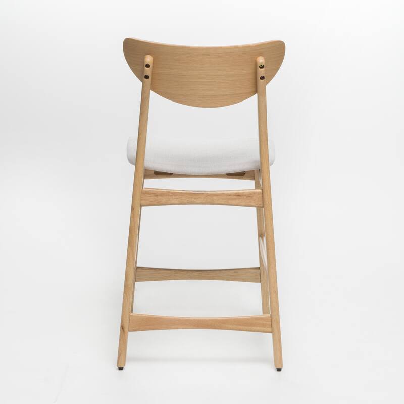 Carson Carrington Lund Wood 24-inch Counter Stool (Set of 2) by Christopher Knight Home