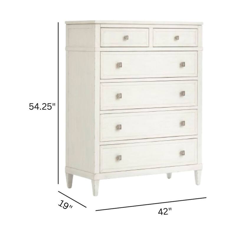 Magnussen Home Gardenia Bay White Drawer Chest